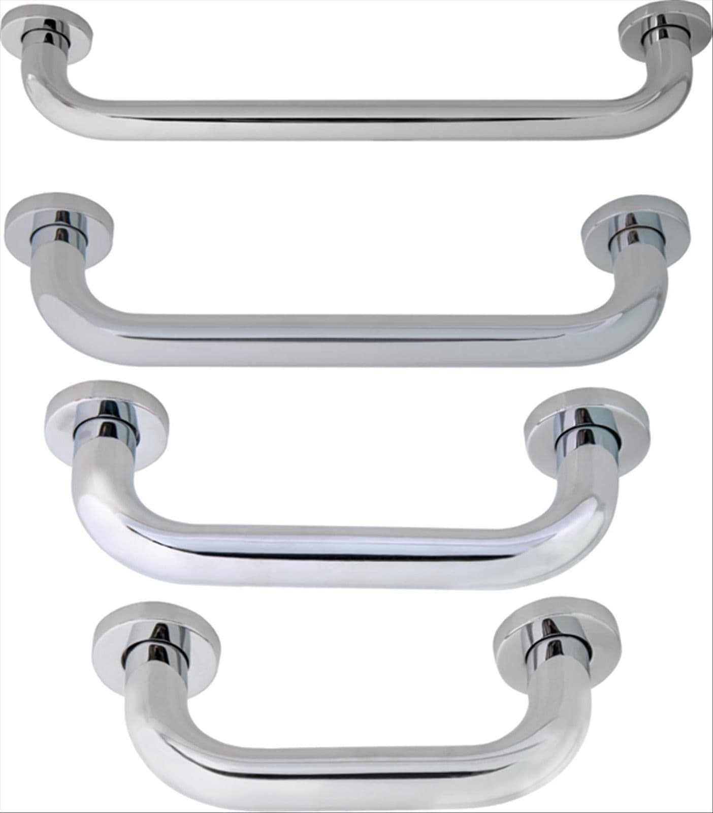 Maniglione sostegno bagno diritto acciaio inox "aqua" 49cm maurer – scaffale