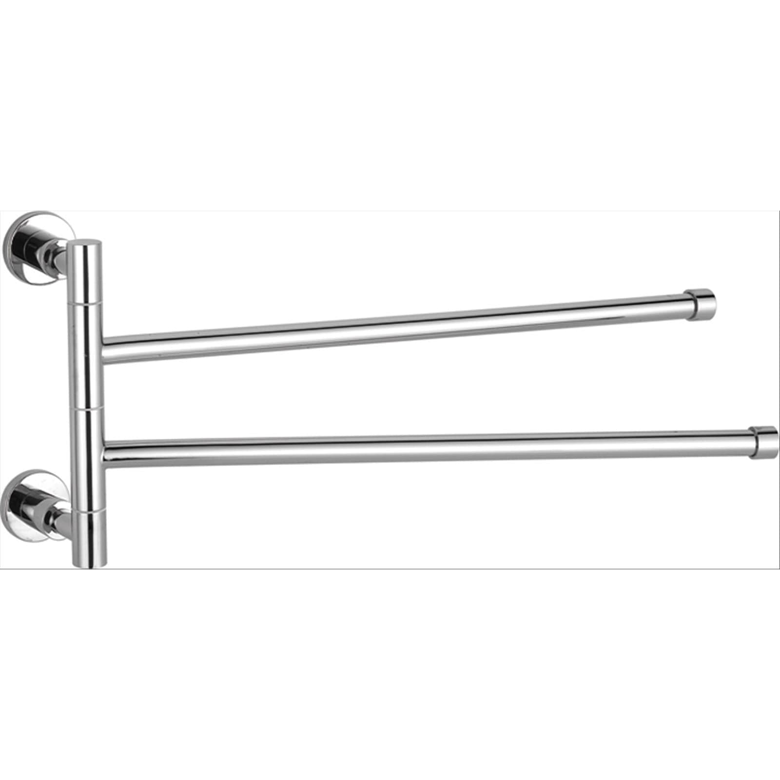 Portasciugamani bagno girevole acciaio inox "aqua" maurer – metallo