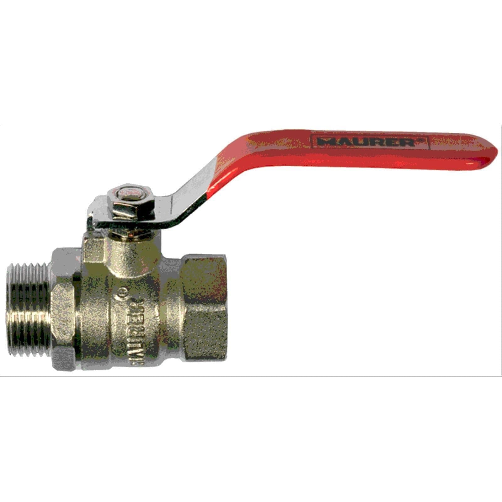 Valvola a sfera con leva 3/4" m/f maurer - 2