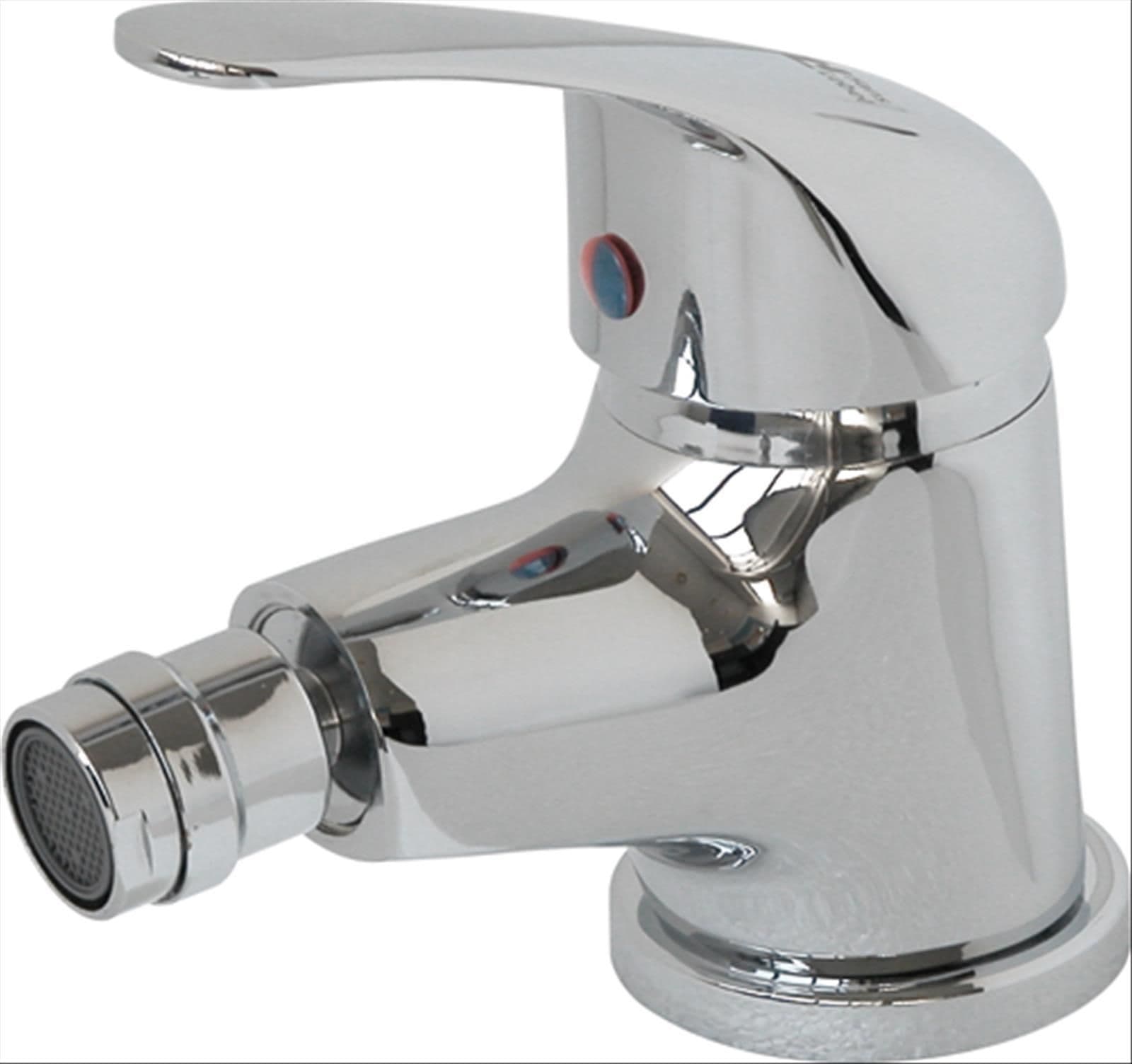 Miscelatore bidet "rex 40" con scarico – Mi.lo Srl – bianco