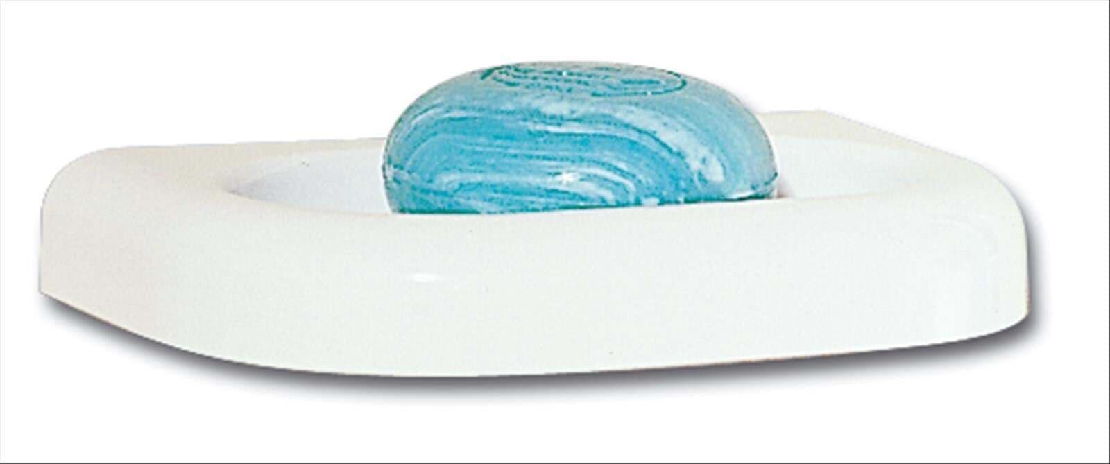 Portasapone bagno durolite bianco 16cm (284)