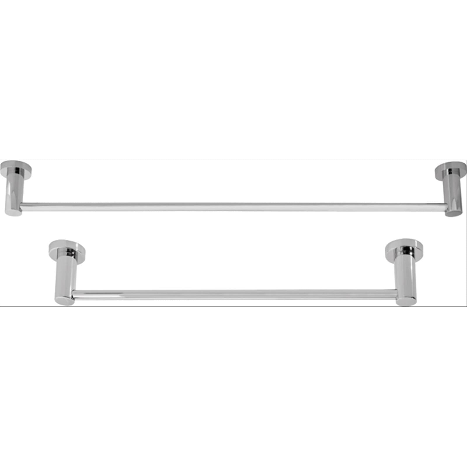 Portasciugamani bagno diritto cromato 40cm "aqua" maurer - 2