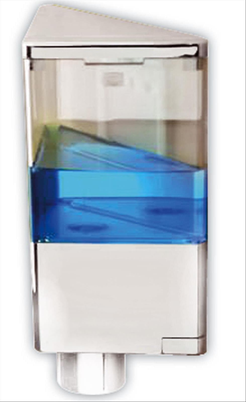 Portasapone bagno durolite bianco c/dispenser "quick-soap" (190) – Mi.lo Srl – vetro