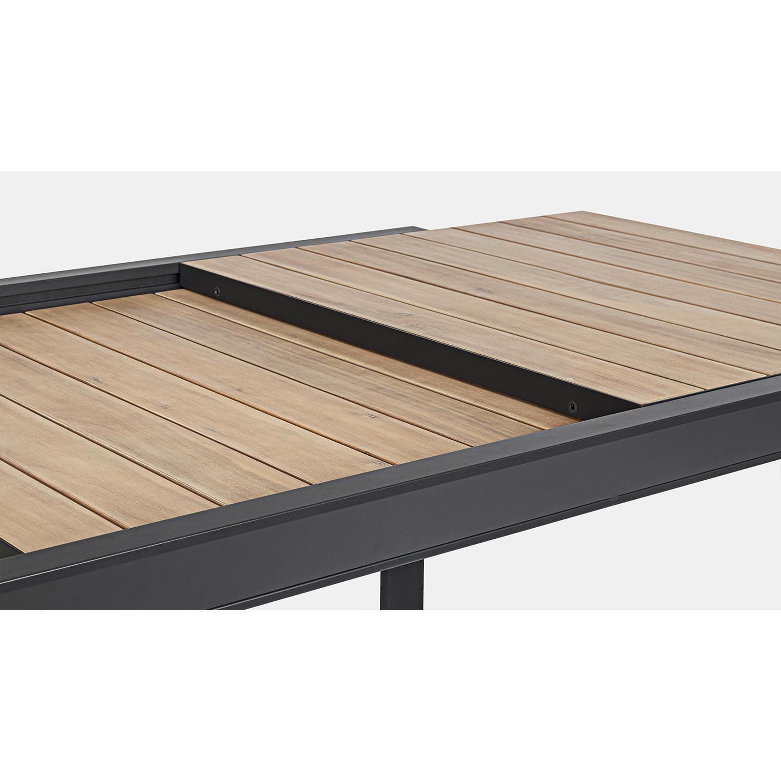 Tavolo Allungabile "al Delmar" in Alluminio Verniciato E Legno Di Acacia Da Esterno per Giardino E Veranda 220/340 Cm Giardino e giardinaggio/Arredamento da giardino e accessori/Tavoli e tavolini/Tavoli standard Decor Space - Altamura, Commerciovirtuoso.it