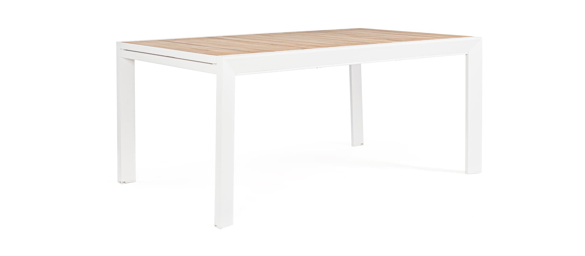 Tavolo Allungabile "al Delmar" in Alluminio Verniciato E Legno Di Acacia Da Esterno per Giardino E Veranda 220/340 Cm Giardino e giardinaggio/Arredamento da giardino e accessori/Tavoli e tavolini/Tavoli standard Decor Space - Altamura, Commerciovirtuoso.it