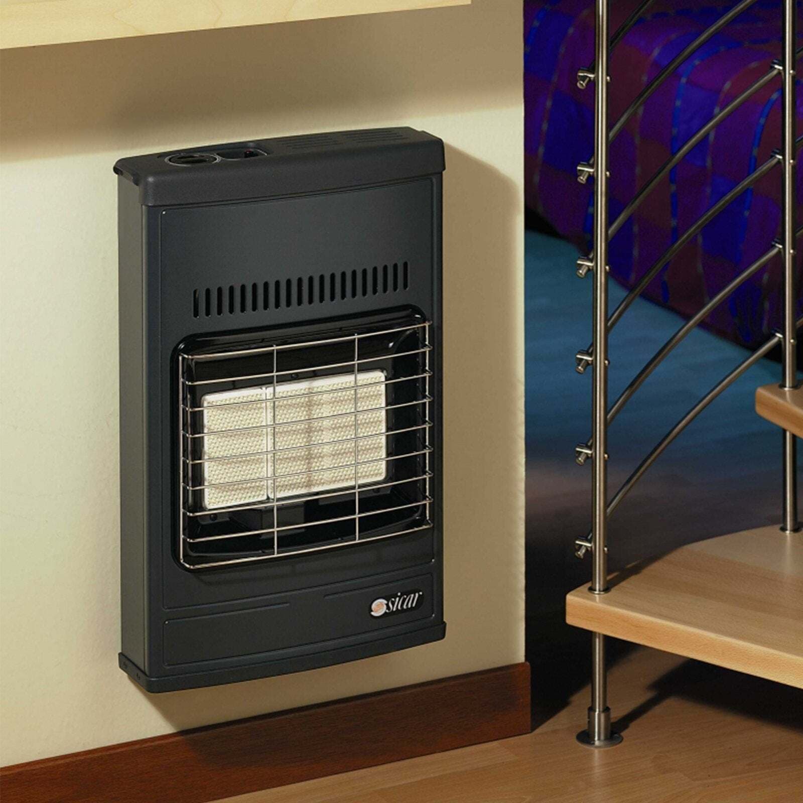 Stufa a gas da muro e pavimento 40 GPL ad infrarossi 4,2 Kw per interno con accensione Piezo Fai da te/Prodotti per la costruzione/Riscaldamento e raffreddamento/Sistemi mobili di climatizzazione/Riscaldamento/Stufe elettriche Decor Space - Altamura, Commerciovirtuoso.it