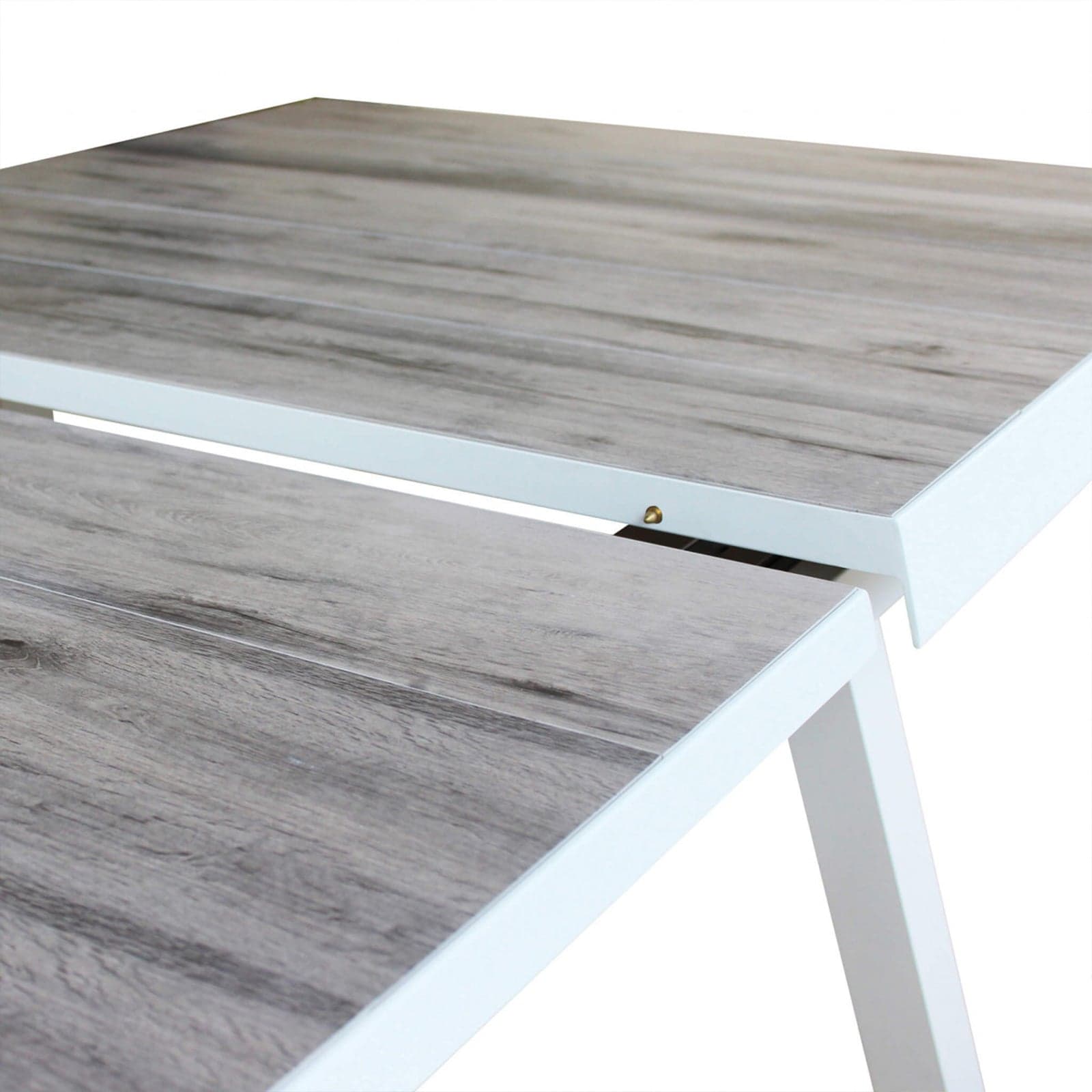 Tavolo allungabile "Cayman" in alluminio e Gres porcellanato per esterno 205\265 x 105 cm in Tavoli standard Decor Space - Altamura, commercioVirtuoso.it