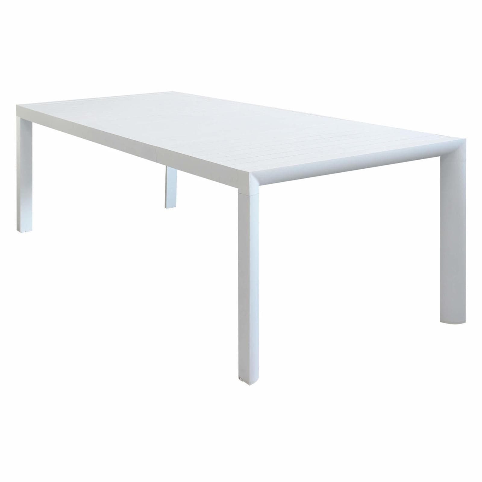 Tavolo allungabile "Sydney" in alluminio telescopico dogato 160-240x100 per giardino e veranda in Tavoli standard Decor Space - Altamura, commercioVirtuoso.it