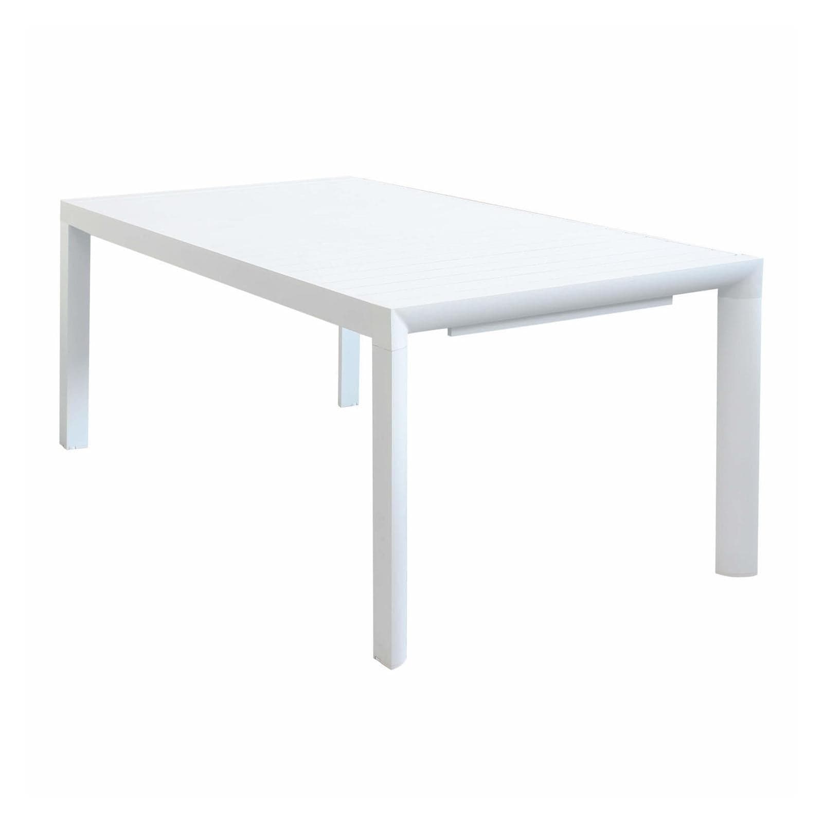 Tavolo allungabile "Sydney" in alluminio telescopico dogato 160-240x100 per giardino e veranda in Tavoli standard Decor Space - Altamura, commercioVirtuoso.it