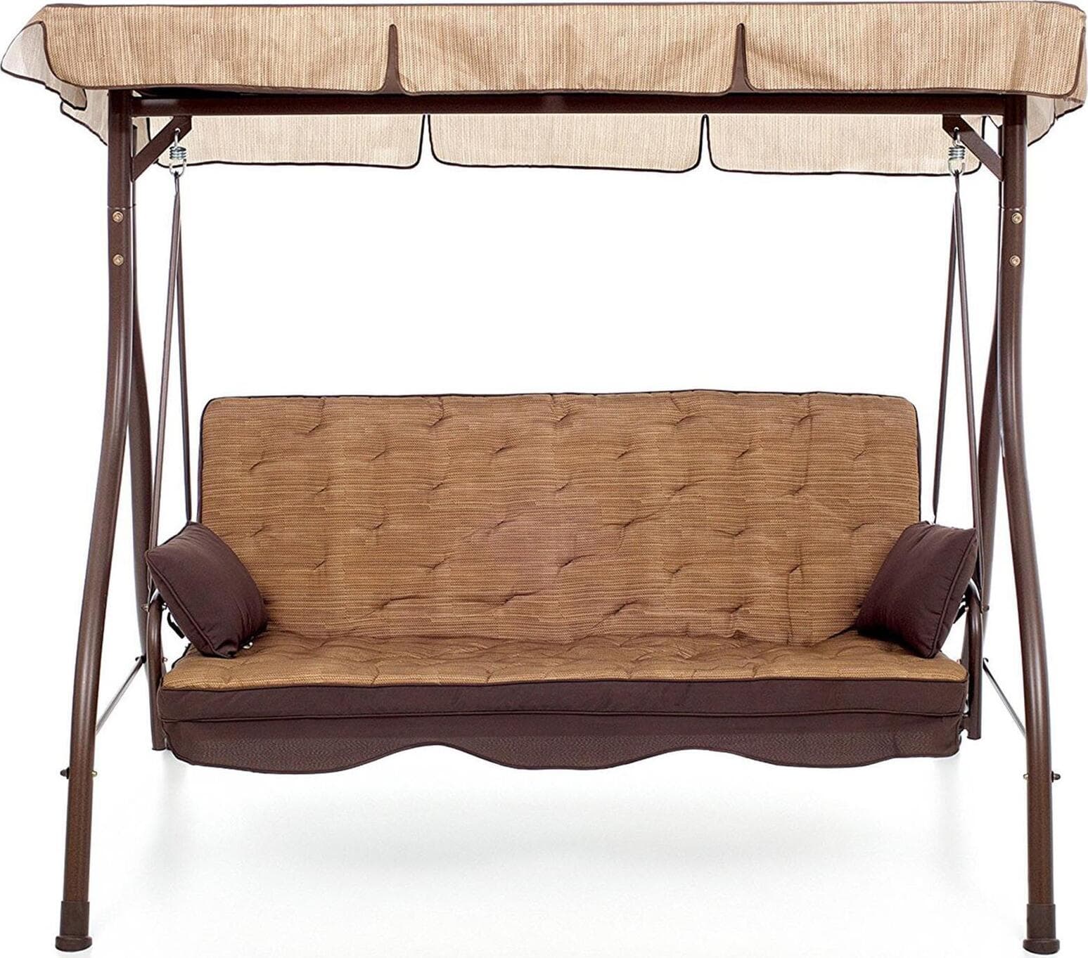 Dondolo Zanzibar 3 Posti Altalena Da Giardino E Veranda Reclinabile a Letto Giardino e giardinaggio/Arredamento da giardino e accessori/Dondoli coperti Decor Space - Altamura, Commerciovirtuoso.it
