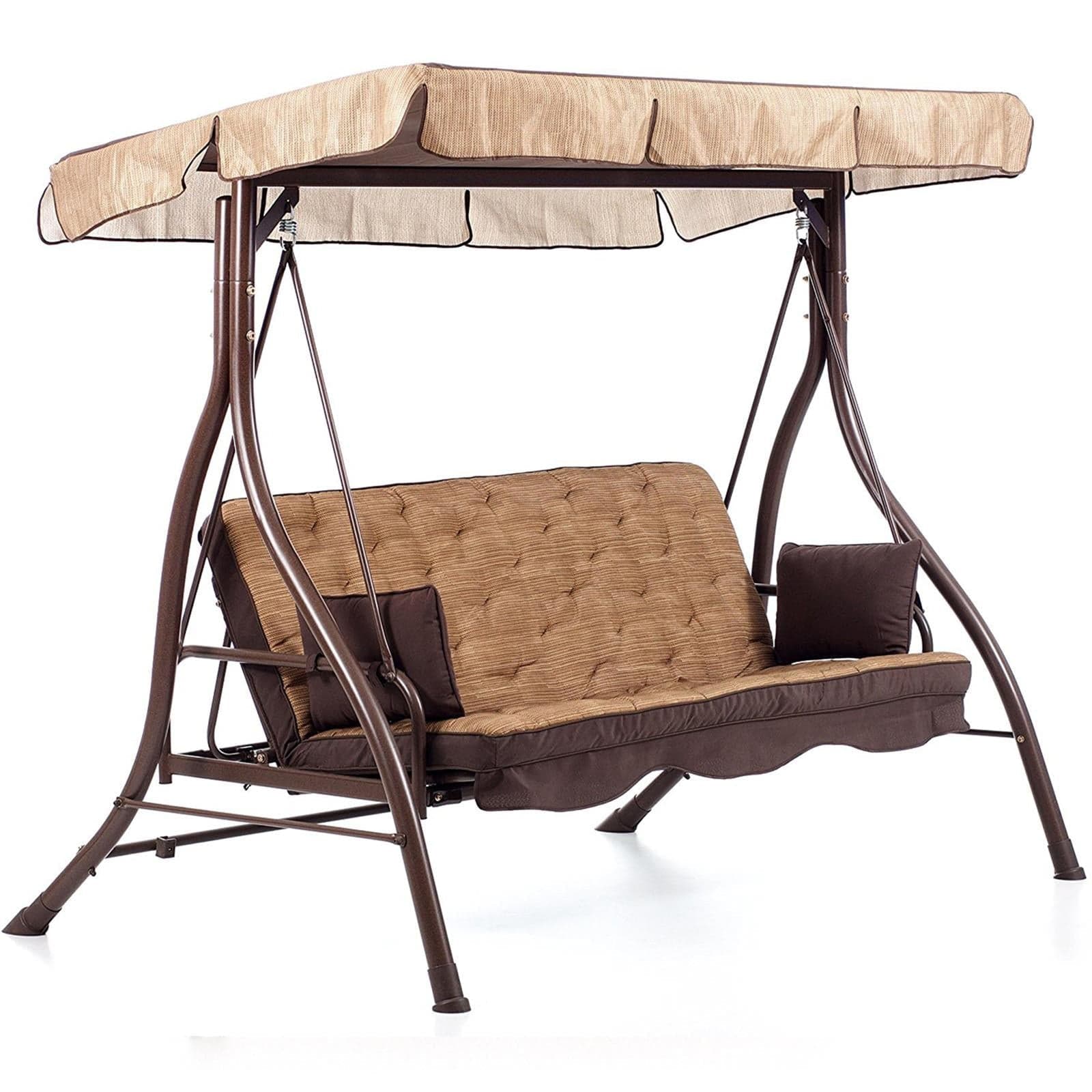 Dondolo zanzibar 3 posti altalena da giardino e veranda reclinabile a letto in Dondoli coperti Decor Space - Altamura, commercioVirtuoso.it