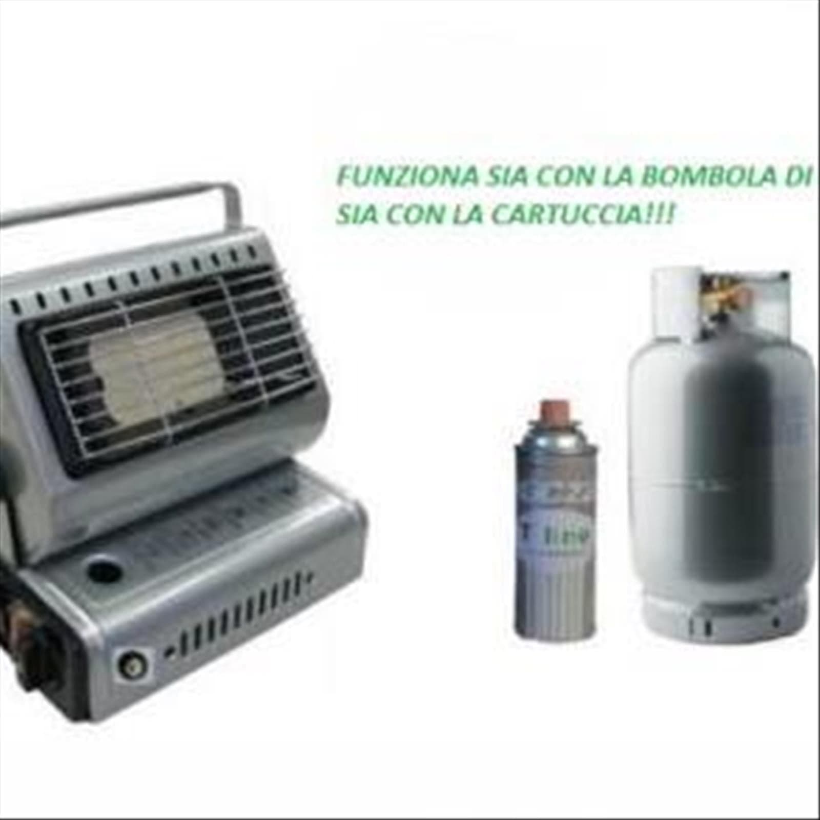 Stufetta stufa portatile stufe con bomboletta a gas inclusa infrarossi campeggio Fai da te/Prodotti per la costruzione/Riscaldamento e raffreddamento/Sistemi mobili di climatizzazione/Riscaldamento/Stufe elettriche Decor Space - Altamura, Commerciovirtuoso.it