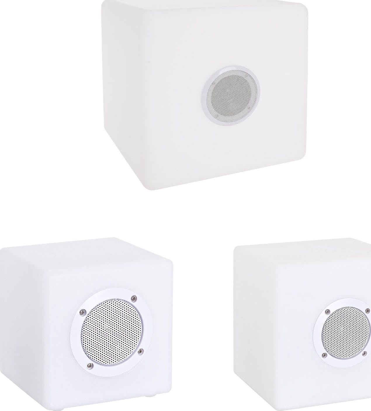 Lampada a led cubo speaker per uso interno ed esterno in Lanterne Decor Space - Altamura, commercioVirtuoso.it