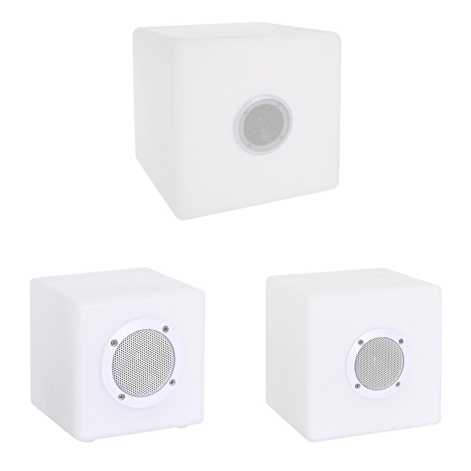 Lampada a led cubo speaker per uso interno ed esterno in Lanterne Decor Space - Altamura, commercioVirtuoso.it