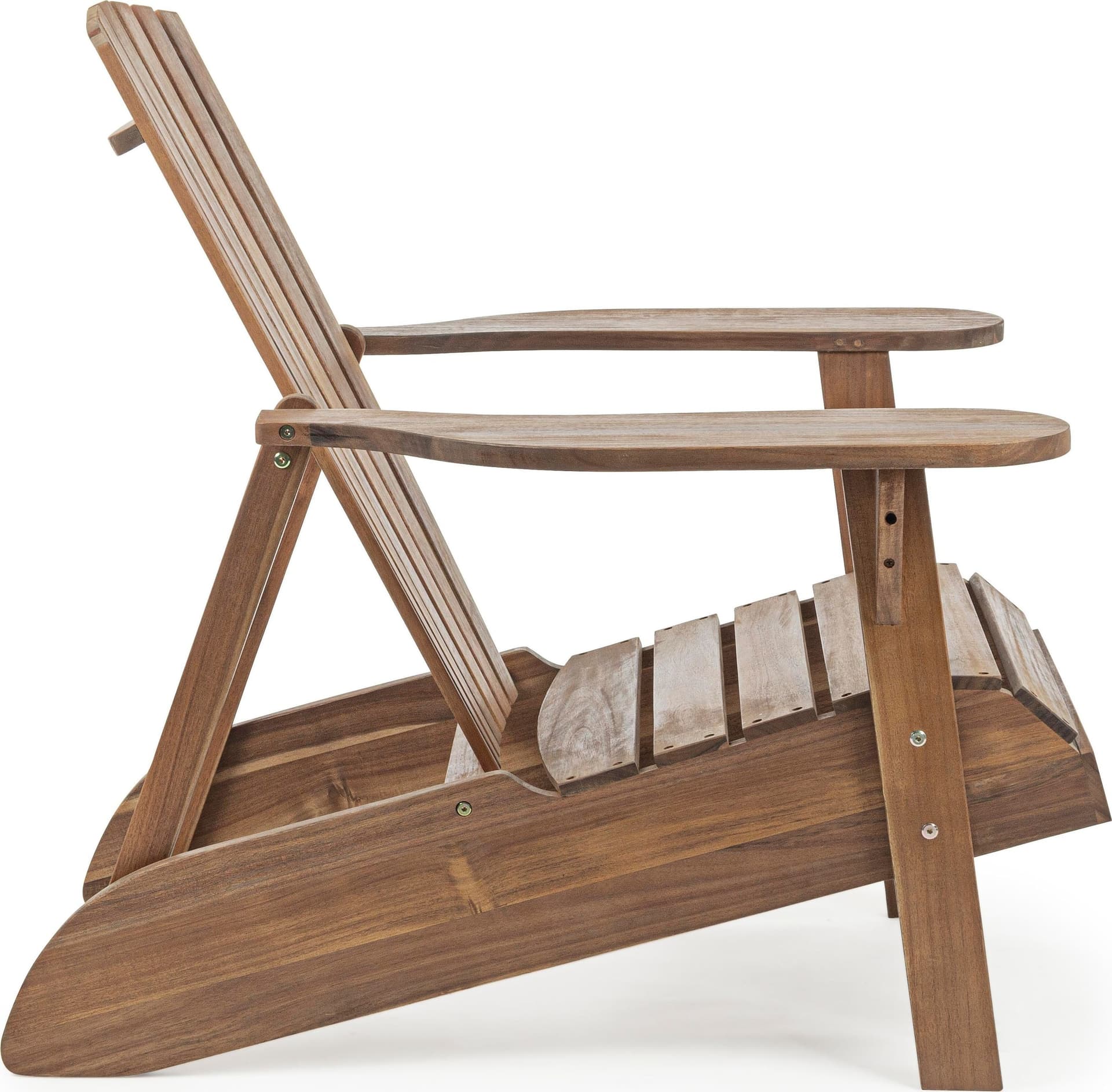 Sedia a sdraio canadese in legno "Kaori" ideale per veranda e giardino in Poltrone Decor Space - Altamura, commercioVirtuoso.it