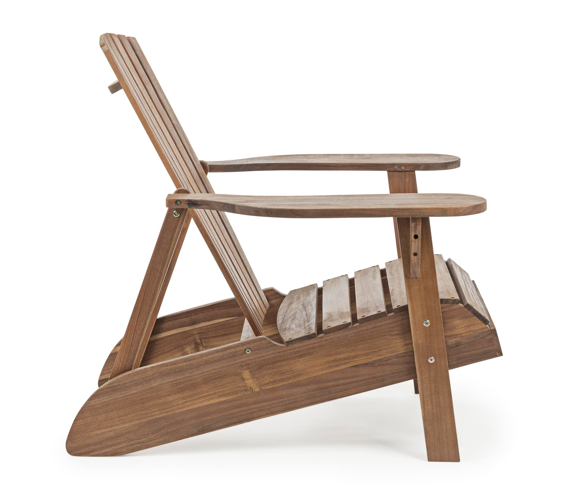 Sedia a sdraio canadese in legno "Kaori" ideale per veranda e giardino in Poltrone Decor Space - Altamura, commercioVirtuoso.it