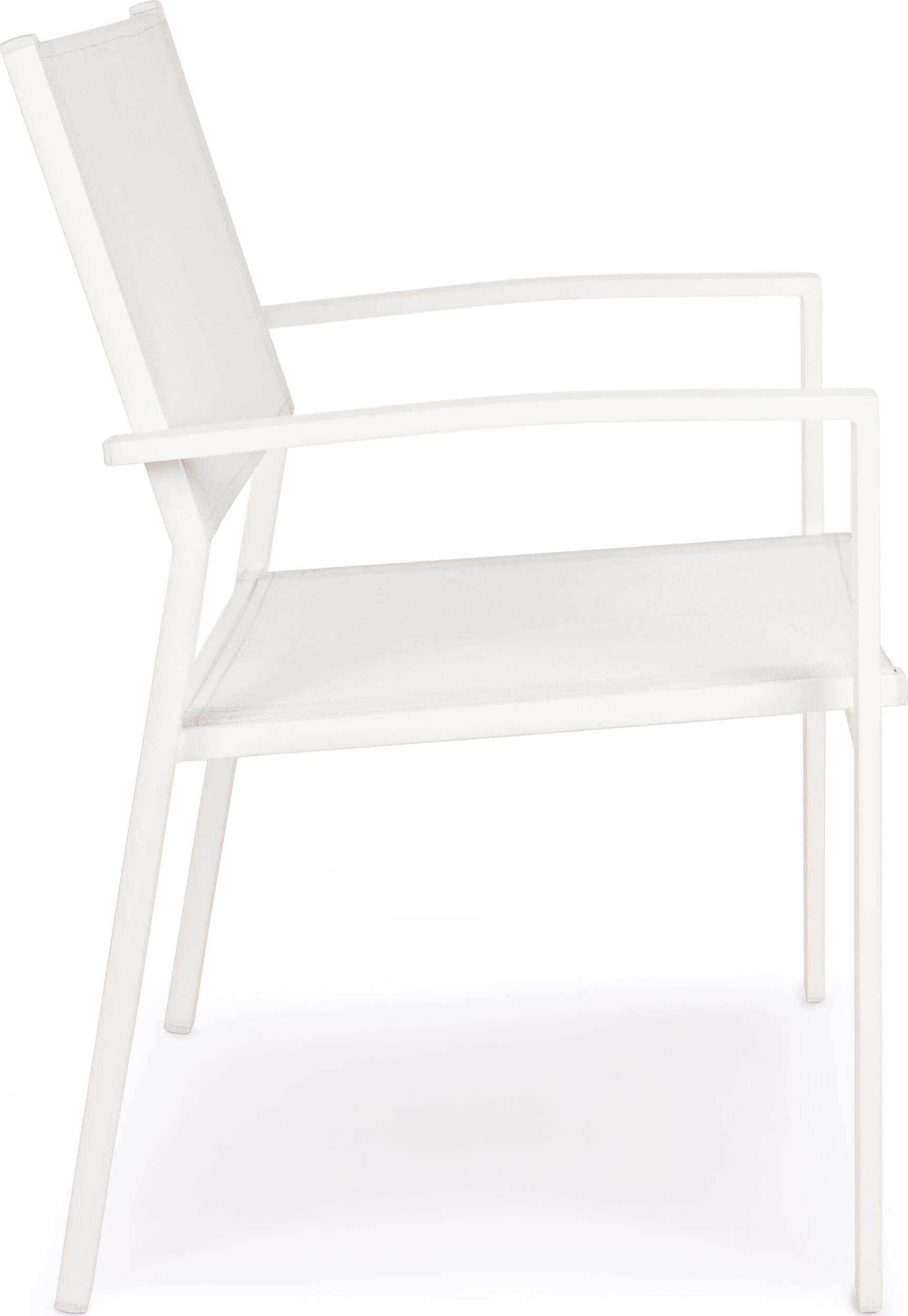 Poltrona ''Hilde'' per giardino e veranda in alluminio antiruggine e texilene confezione da 2 pezzi Giardino e giardinaggio/Arredamento da giardino e accessori/Poltrone Decor Space - Altamura, Commerciovirtuoso.it