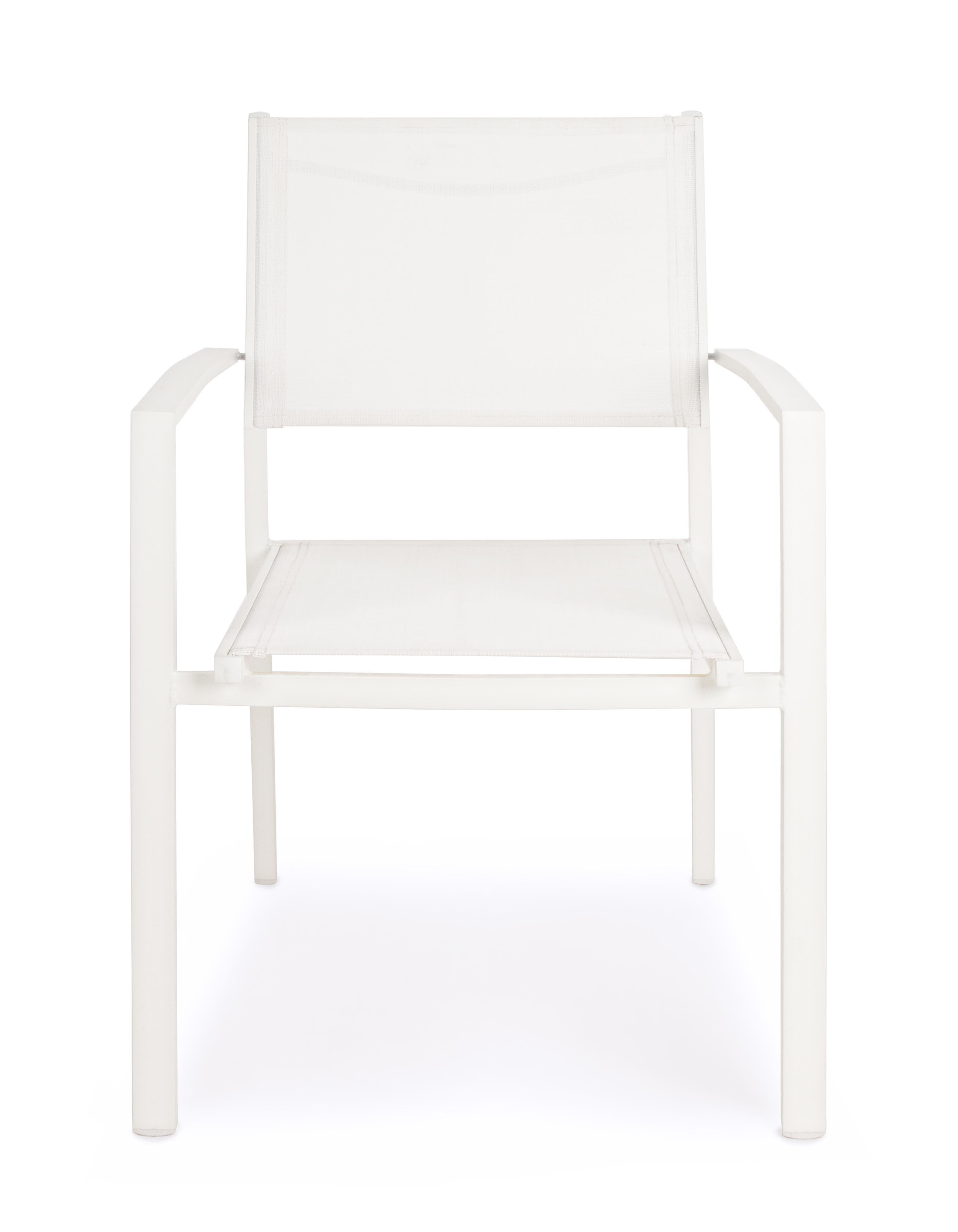 Poltrona ''Hilde'' per giardino e veranda in alluminio antiruggine e texilene confezione da 2 pezzi in Poltrone Decor Space - Altamura, commercioVirtuoso.it