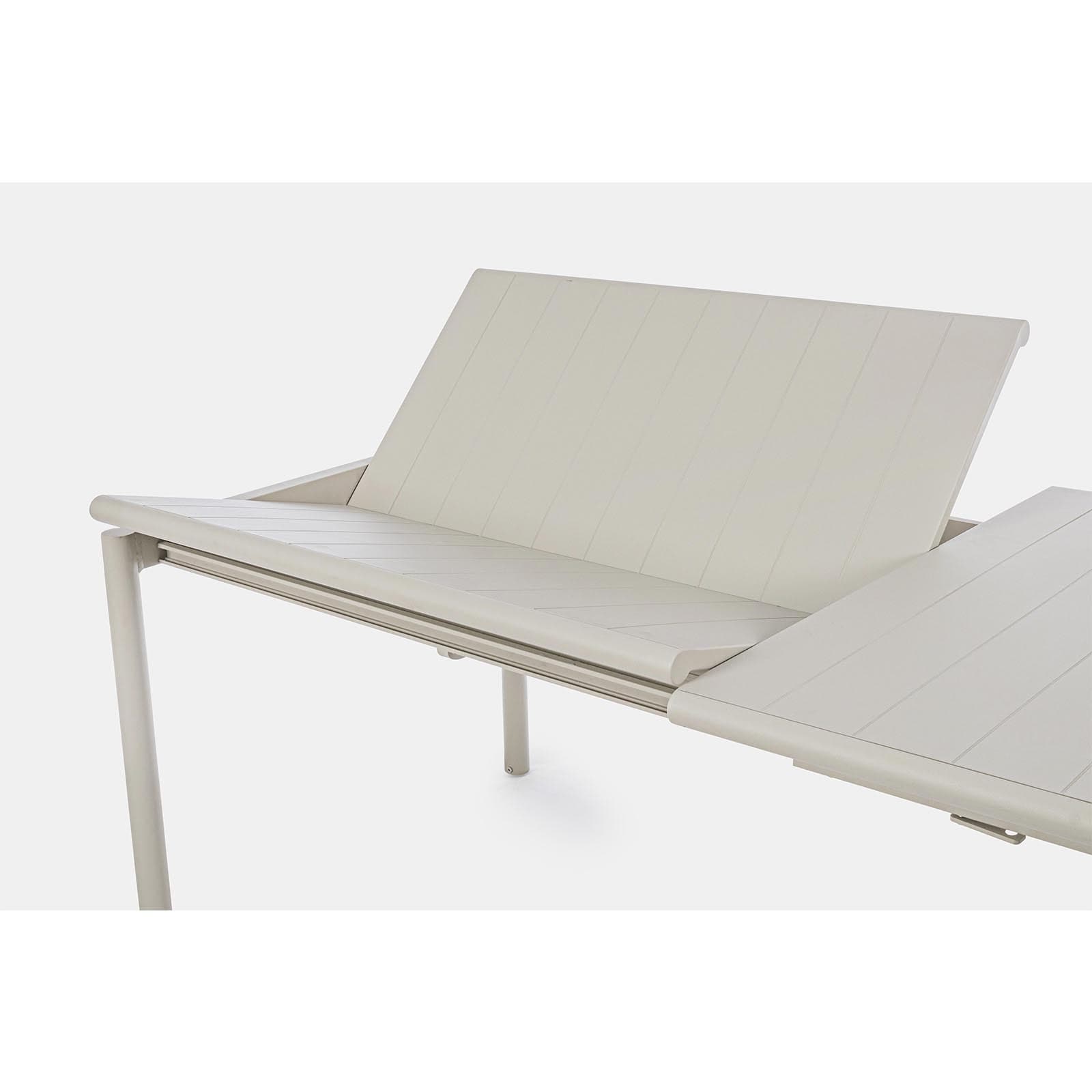 Tavolo allungabile "Kendall" in alluminio verniciato da esterno per giardino e veranda 180/280 cm - 13