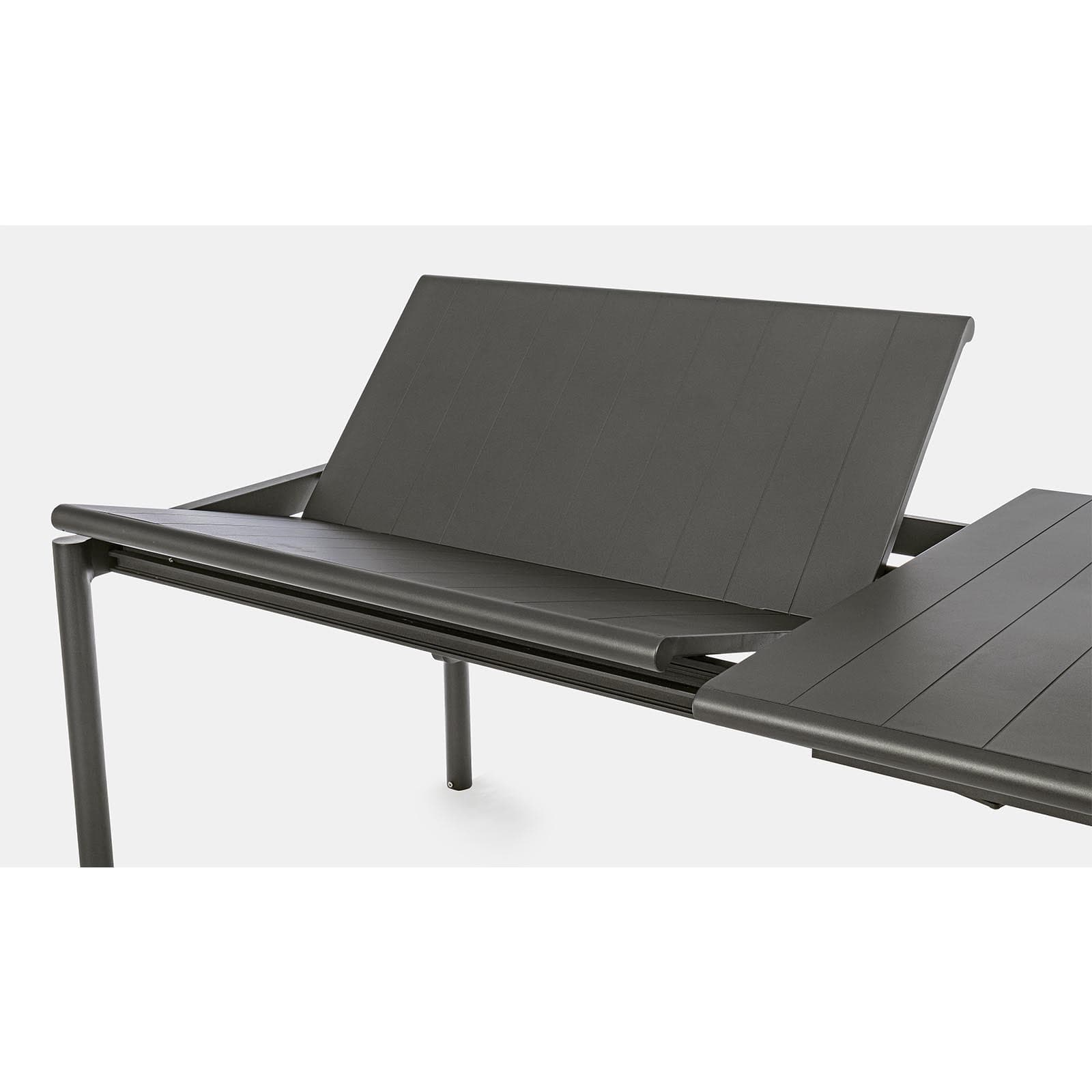 Tavolo allungabile "Kendall" in alluminio verniciato da esterno per giardino e veranda 180/280 cm - 14