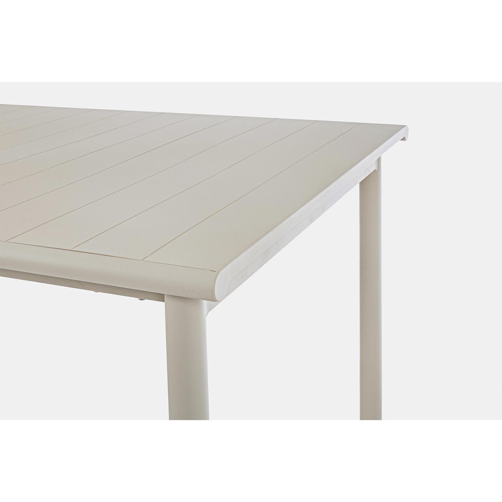 Tavolo allungabile "Kendall" in alluminio verniciato da esterno per giardino e veranda 180/280 cm - 15