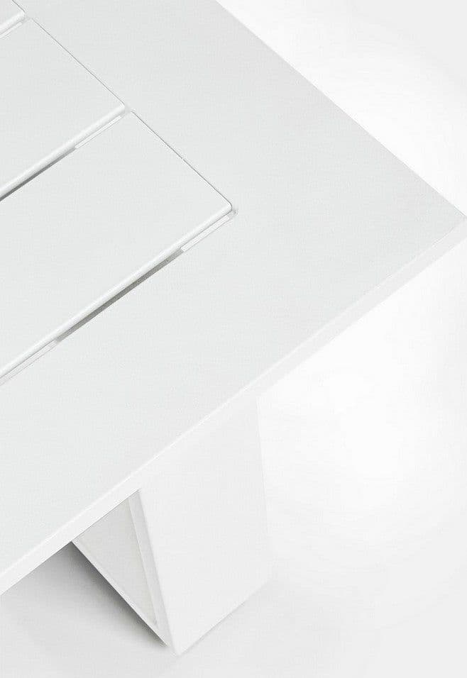 Salotto con poltrone e tavolino "Baltic" struttura in alluminio per veranda e giardino in Set di mobili Decor Space - Altamura, commercioVirtuoso.it
