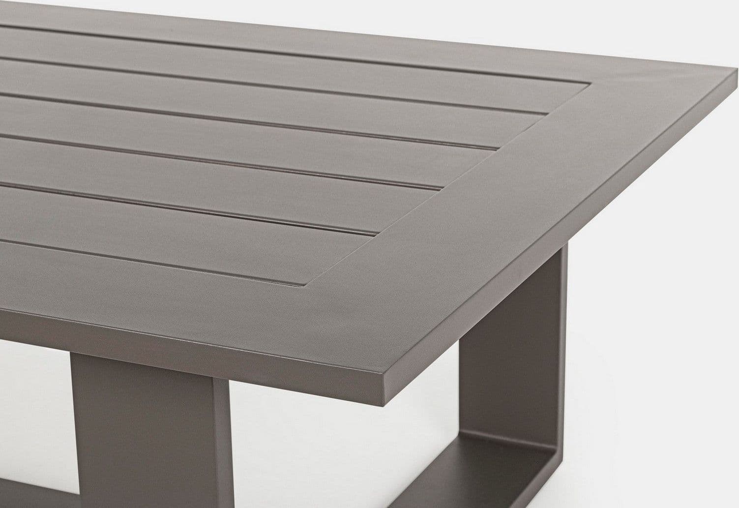 Salotto con poltrone e tavolino "Baltic" struttura in alluminio per veranda e giardino - 26