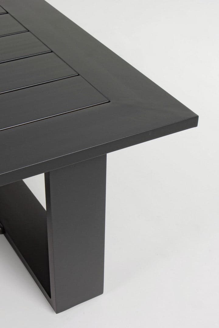 Salotto con poltrone e tavolino "Baltic" struttura in alluminio per veranda e giardino - 36