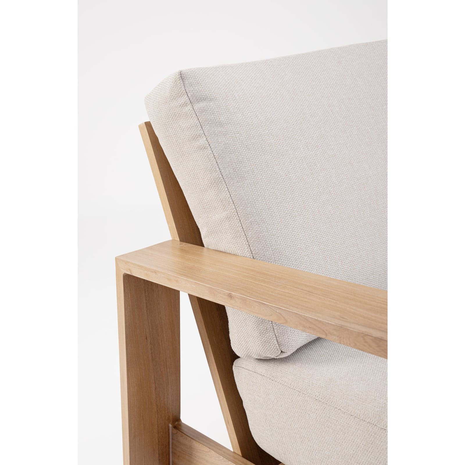 Salotto con poltrone e tavolino "Baltic" struttura in alluminio per veranda e giardino - 43