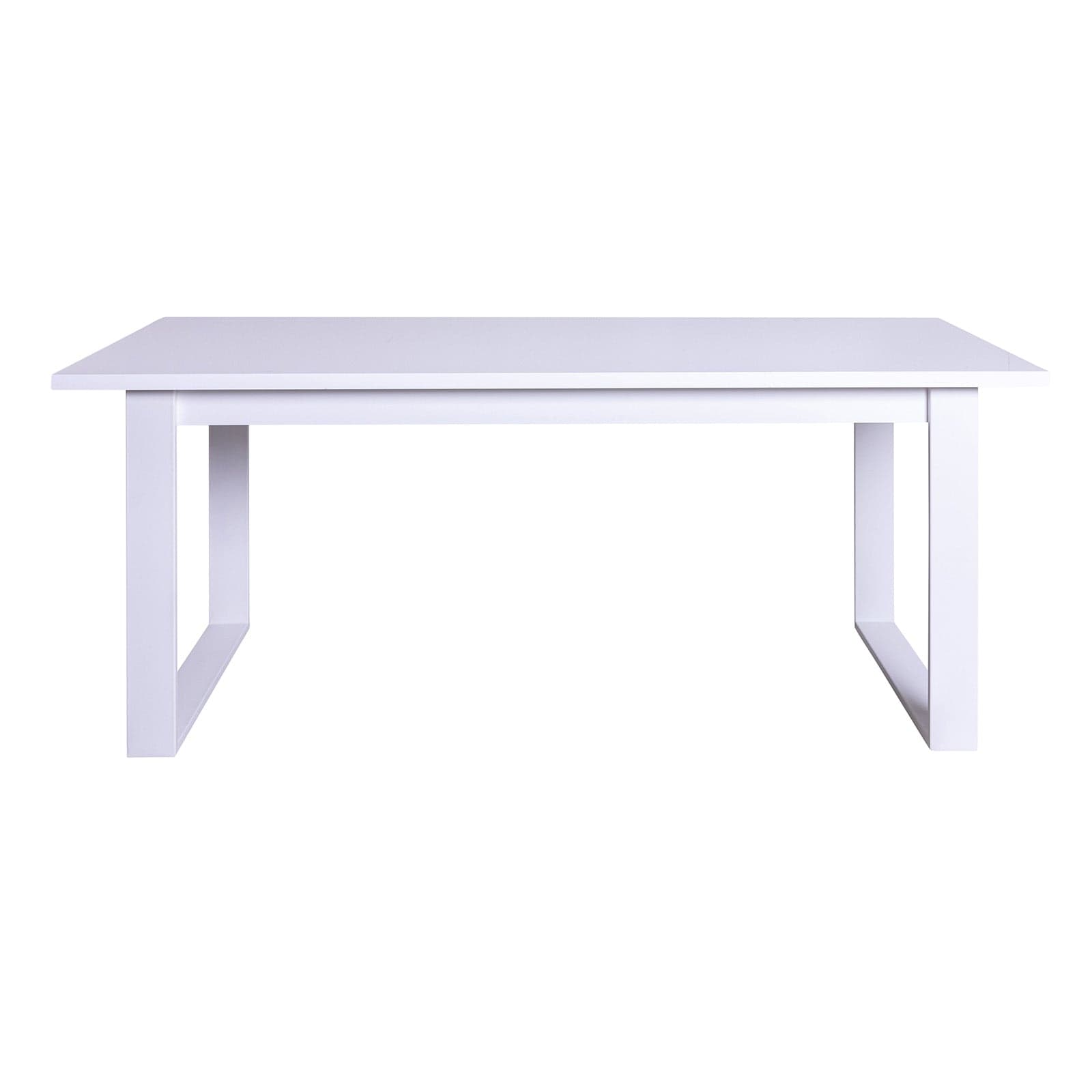 Scrivania da ufficio Laccato Bianco con piedi in acciaio da 200 cm "Made in Italy" Casa e cucina/Arredamento/Studio/Scrivanie e postazioni di lavoro/Postazioni di lavoro per computer Decor Space - Altamura, Commerciovirtuoso.it
