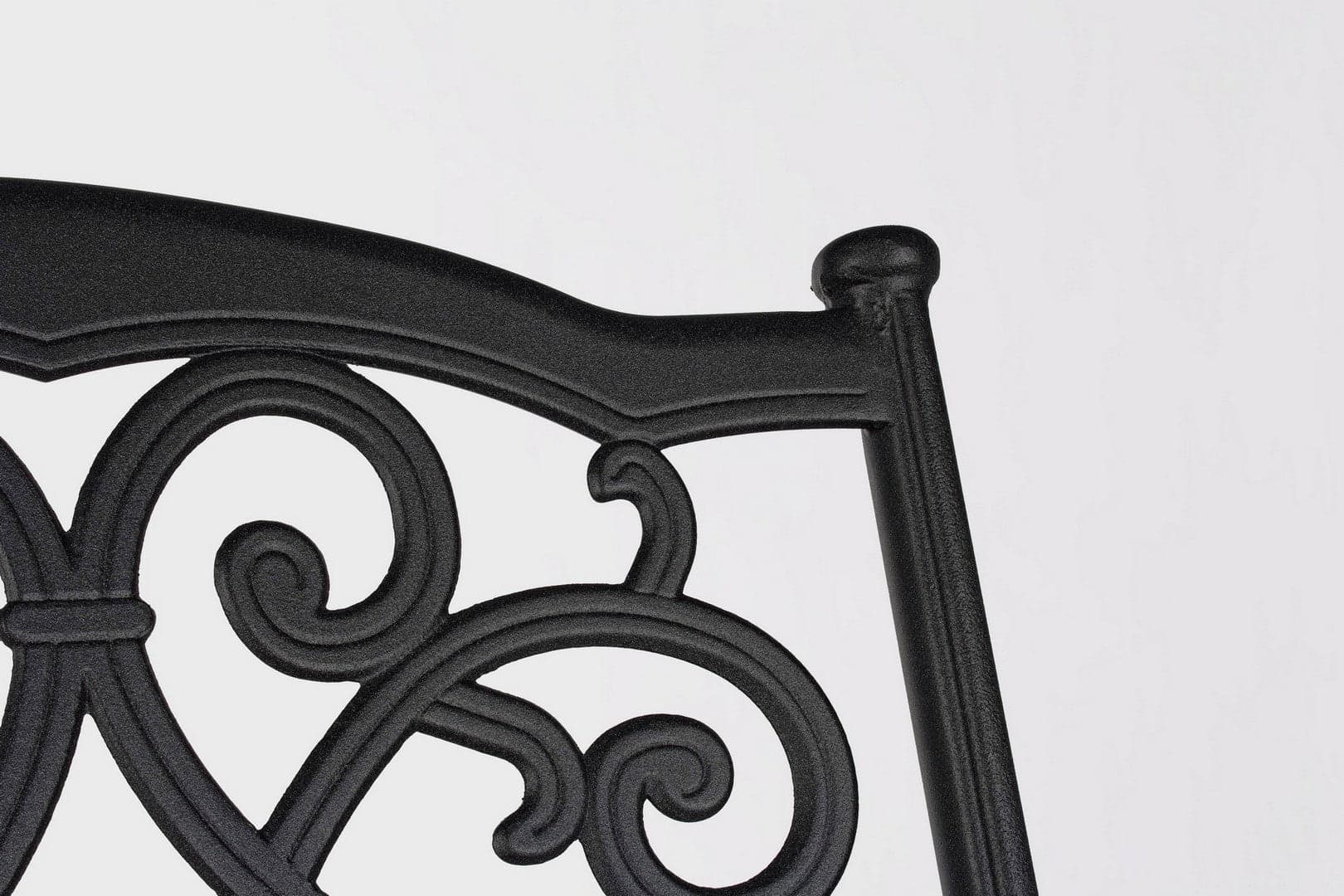 Poltrona con braccioli "Ivrea", in alluminio pressofuso effetto lucido, da 65 cm in Poltrone Decor Space - Altamura, commercioVirtuoso.it