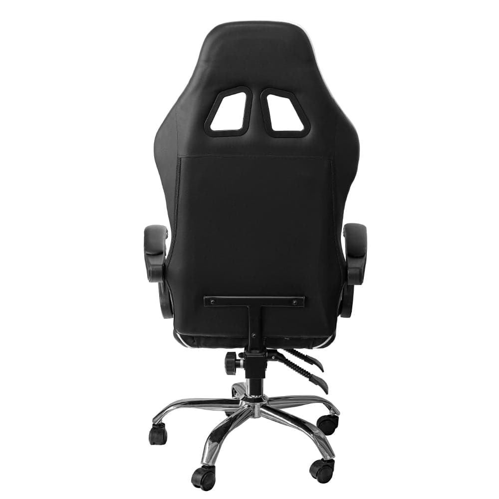 Poltrona Gaming reclinabile da ufficio con supporto lombare e poggiatesta Bianco in Sedie da scrivania Decor Space - Altamura, commercioVirtuoso.it