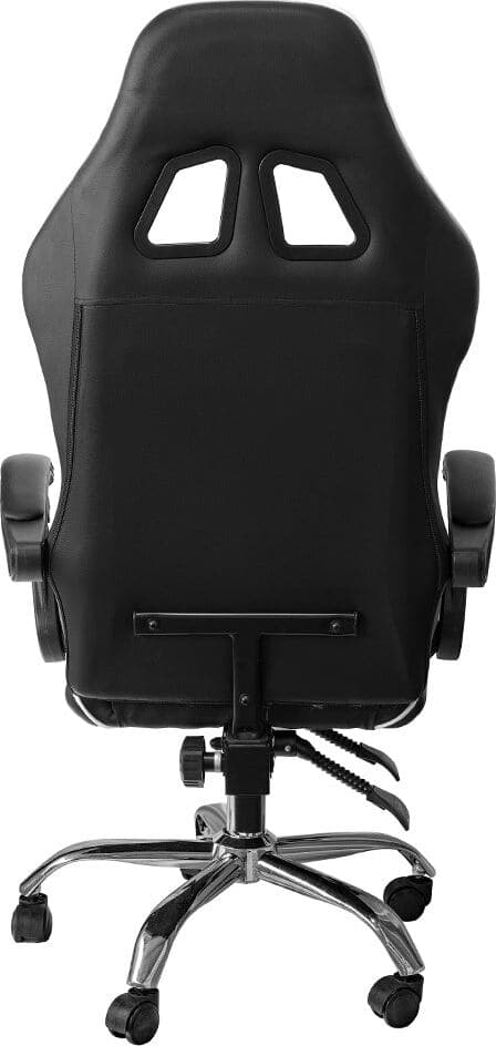 Poltrona Gaming reclinabile da ufficio con supporto lombare e poggiatesta Bianco Casa e cucina/Arredamento/Studio/Sedie e Sgabelli/Sedie da scrivania Decor Space - Altamura, Commerciovirtuoso.it