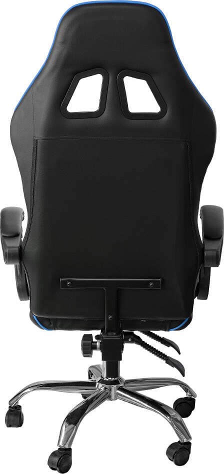 Poltrona Gaming reclinabile da ufficio con supporto lombare e poggiatesta Blu Casa e cucina/Arredamento/Studio/Sedie e Sgabelli/Sedie da scrivania Decor Space - Altamura, Commerciovirtuoso.it