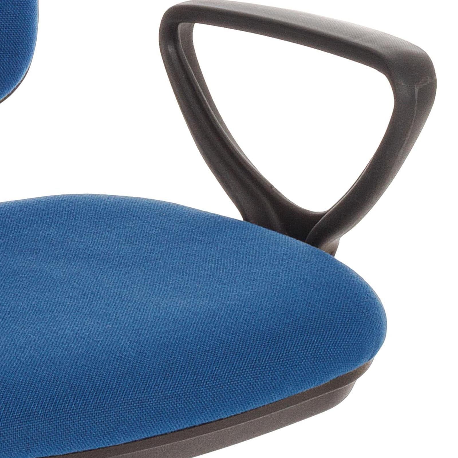 Sedia da ufficio "Clever" con ruote e braccioli, per scrivania, cameretta, call center in Sedie da scrivania Decor Space - Altamura, commercioVirtuoso.it