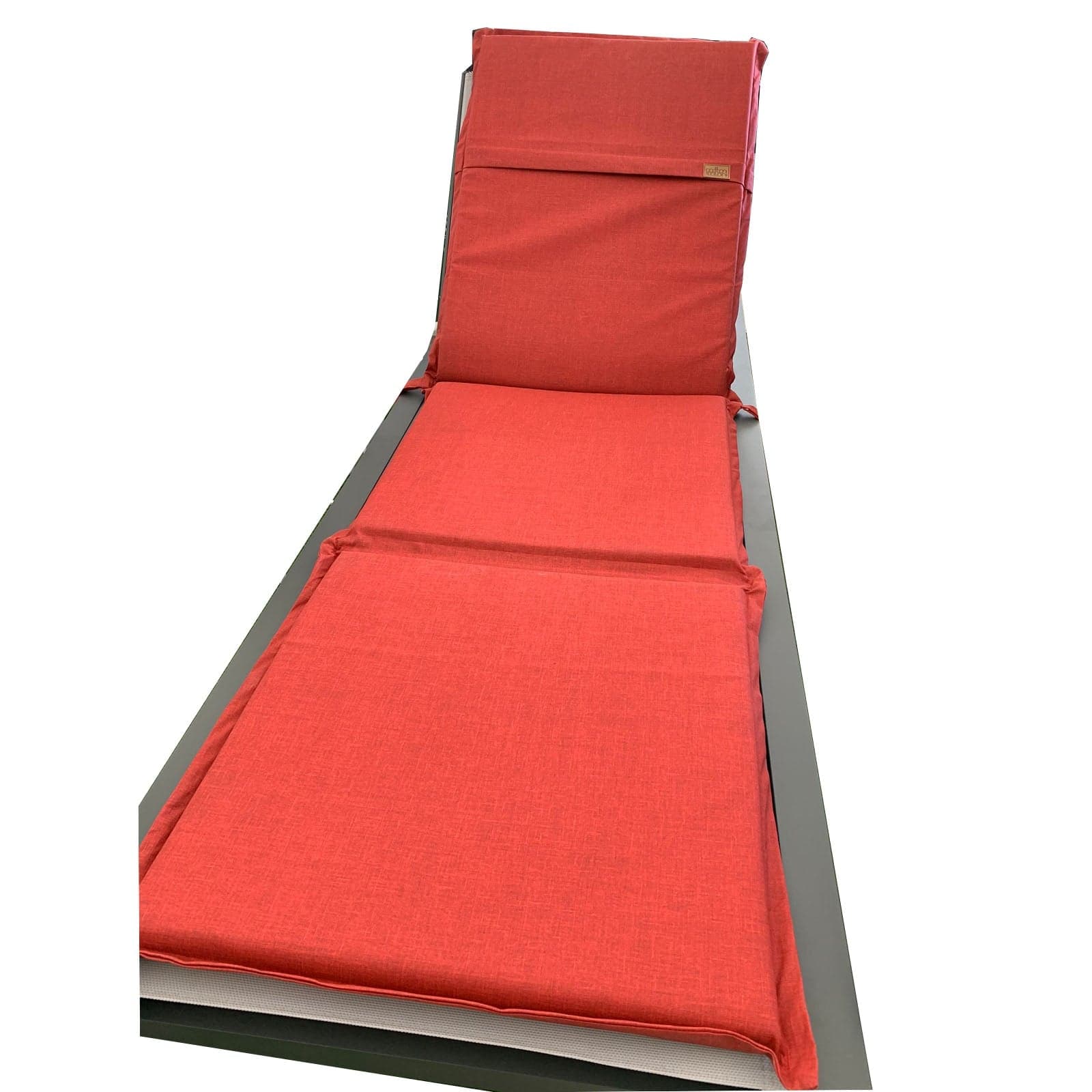 Cuscino imbottito per lettino prendisole in tessuto idrorepellente da esterno in Cuscini per sedie da giardino Decor Space - Altamura, commercioVirtuoso.it