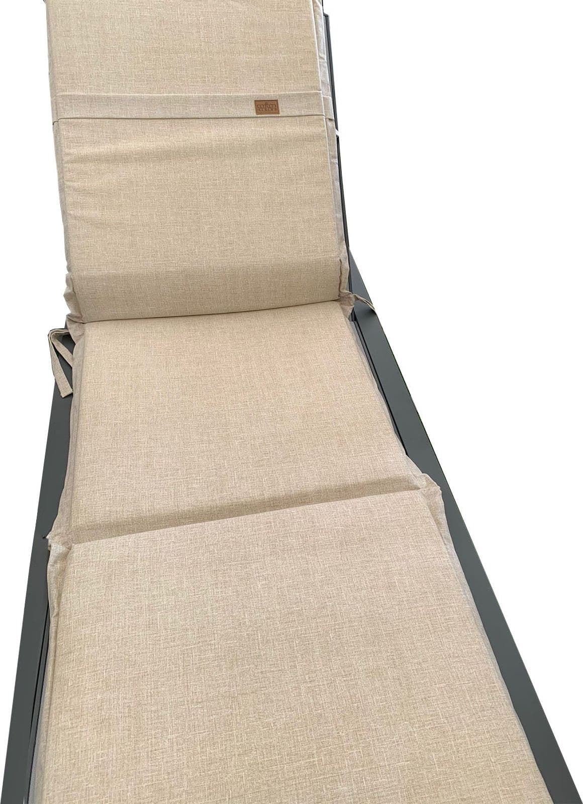 Cuscino imbottito per lettino prendisole in tessuto idrorepellente da esterno in Cuscini per sedie da giardino Decor Space - Altamura, commercioVirtuoso.it
