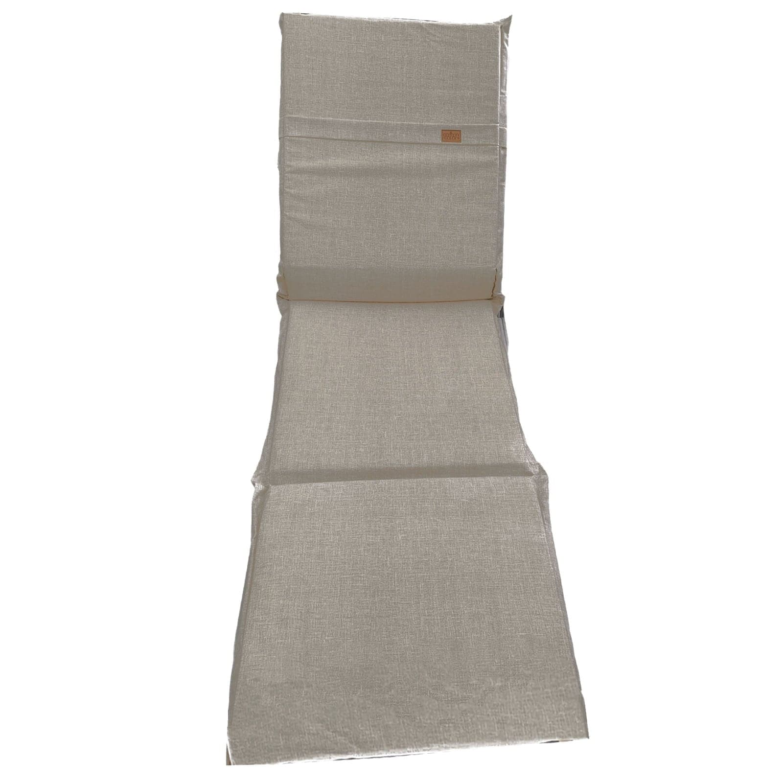 Cuscino imbottito per lettino prendisole in tessuto idrorepellente da esterno in Cuscini per sedie da giardino Decor Space - Altamura, commercioVirtuoso.it