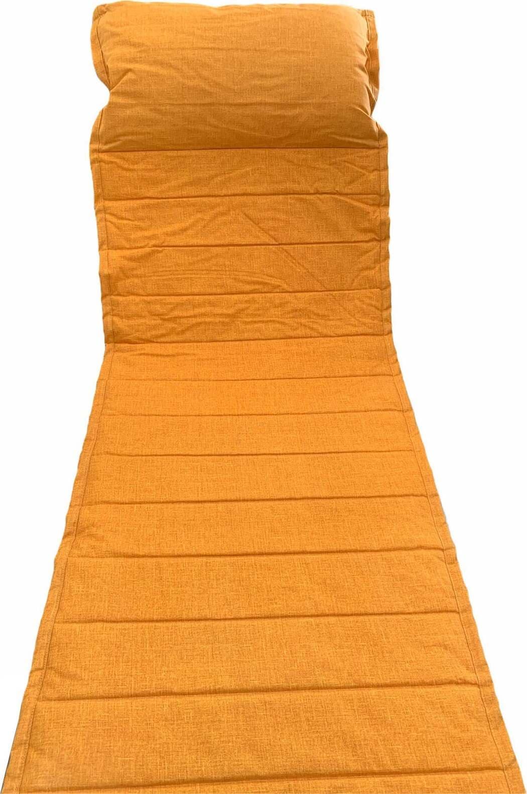 Cuscino imbottito a valigetta con lacci per sdraio in tessuto idrorepellente per esterno Giardino e giardinaggio/Arredamento da giardino e accessori/Cuscini/Cuscini per sedie da giardino Decor Space - Altamura, Commerciovirtuoso.it