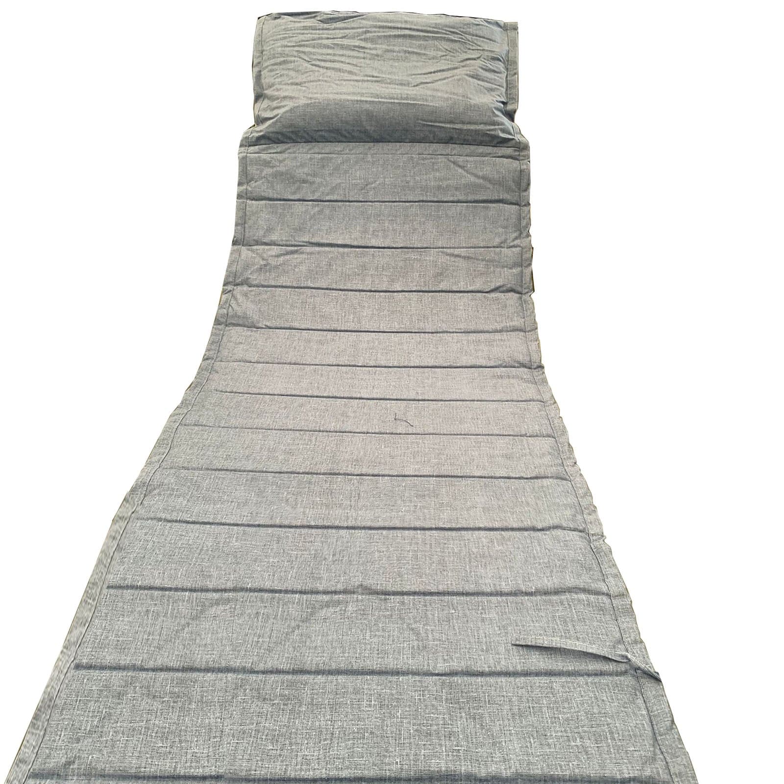 Cuscino imbottito a valigetta con lacci per sdraio in tessuto idrorepellente per esterno in Cuscini per sedie da giardino Decor Space - Altamura, commercioVirtuoso.it
