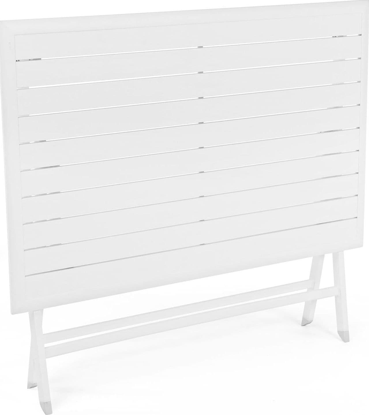 Tavolo pieghevole elin 70 x 70 in alluminio da esterno per giardino (ciok)