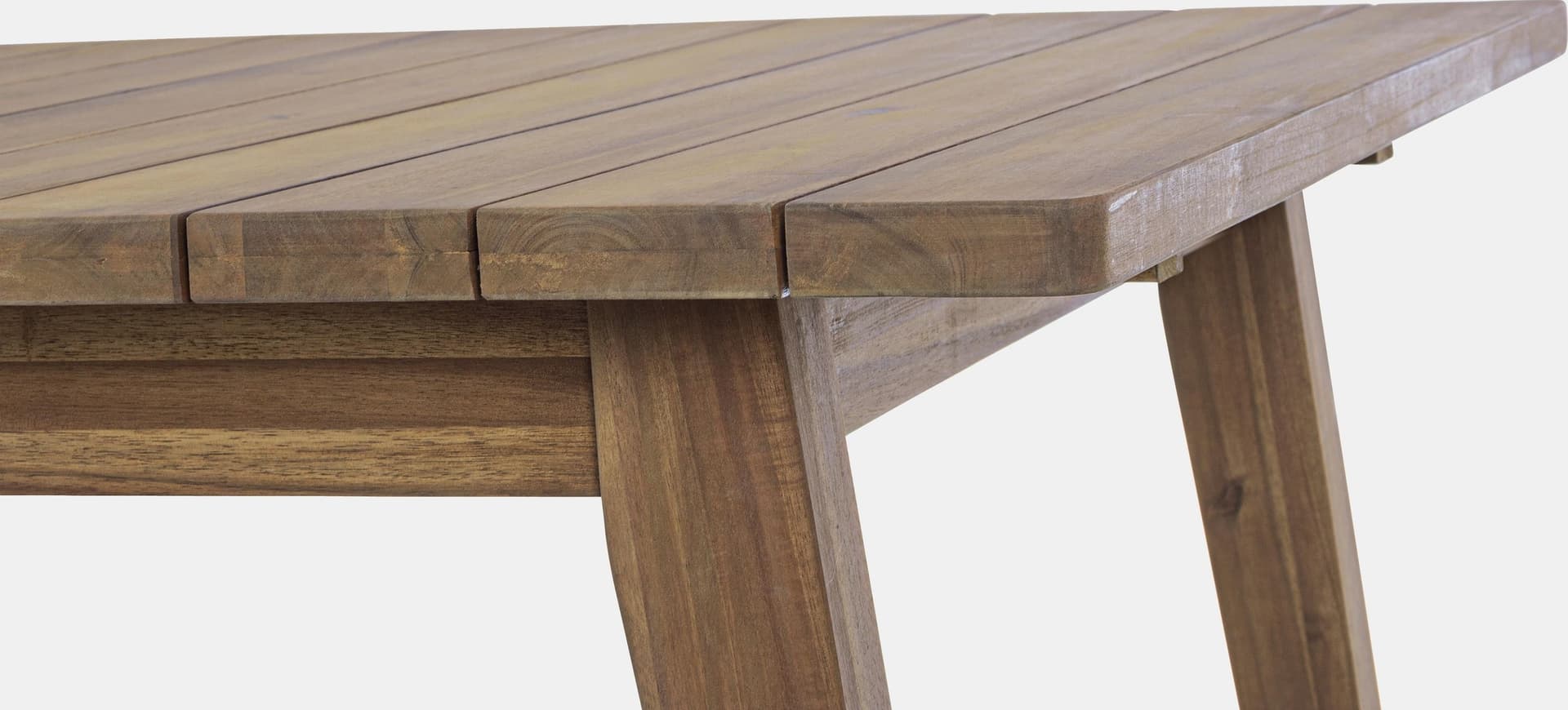 Tavolo allungabile "Varsavia" in legno di Acacia da giardino 180/240 x 90 cm in Tavoli standard Decor Space - Altamura, commercioVirtuoso.it