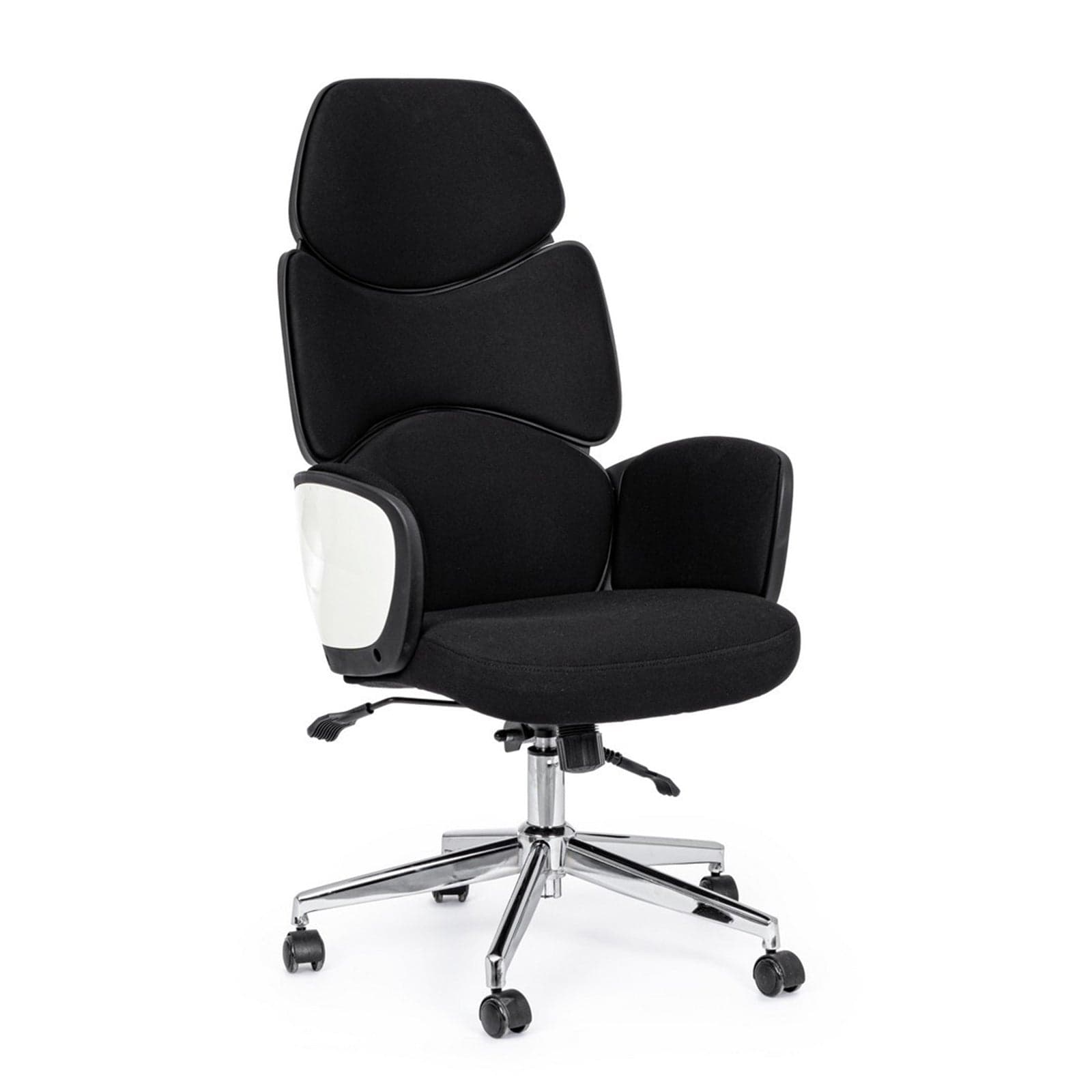 Sedia da ufficio Moderna ergonomica "Armstrong" presidenziale con poggiatesta in Sedie da scrivania Decor Space - Altamura, commercioVirtuoso.it