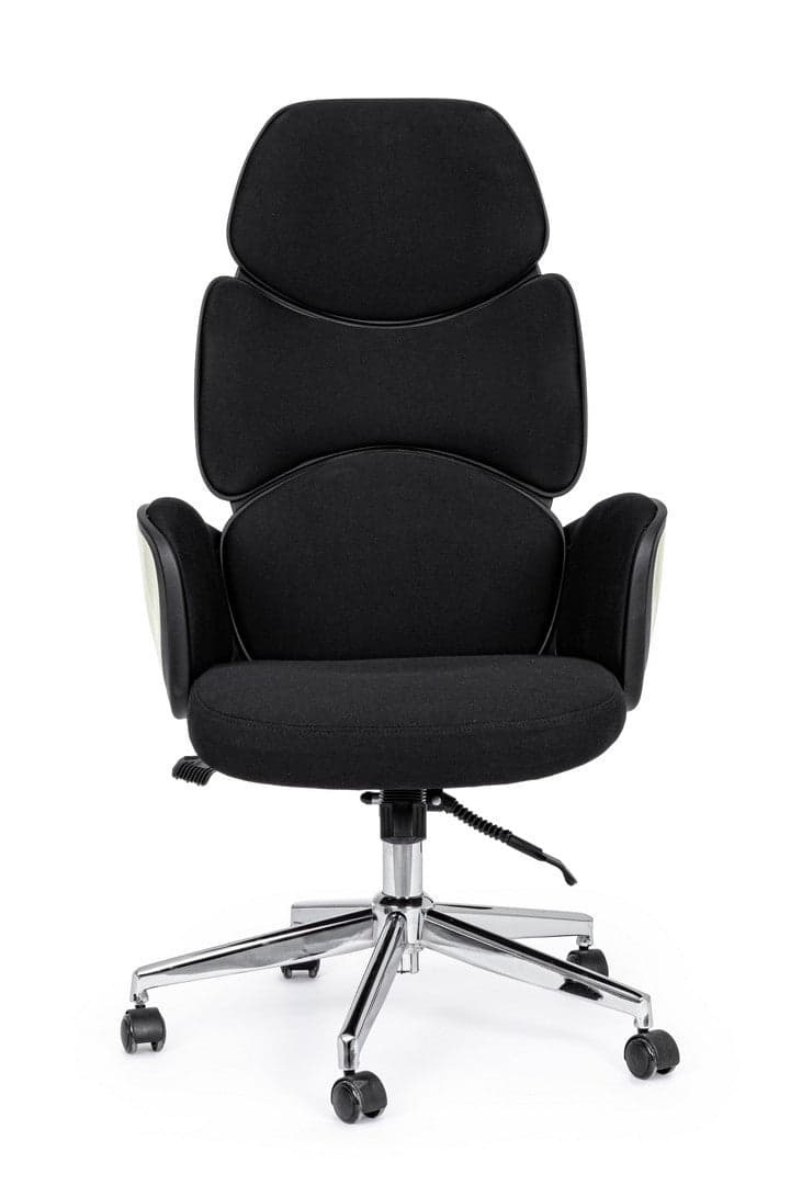 Sedia da ufficio Moderna ergonomica "Armstrong" presidenziale con poggiatesta in Sedie da scrivania Decor Space - Altamura, commercioVirtuoso.it