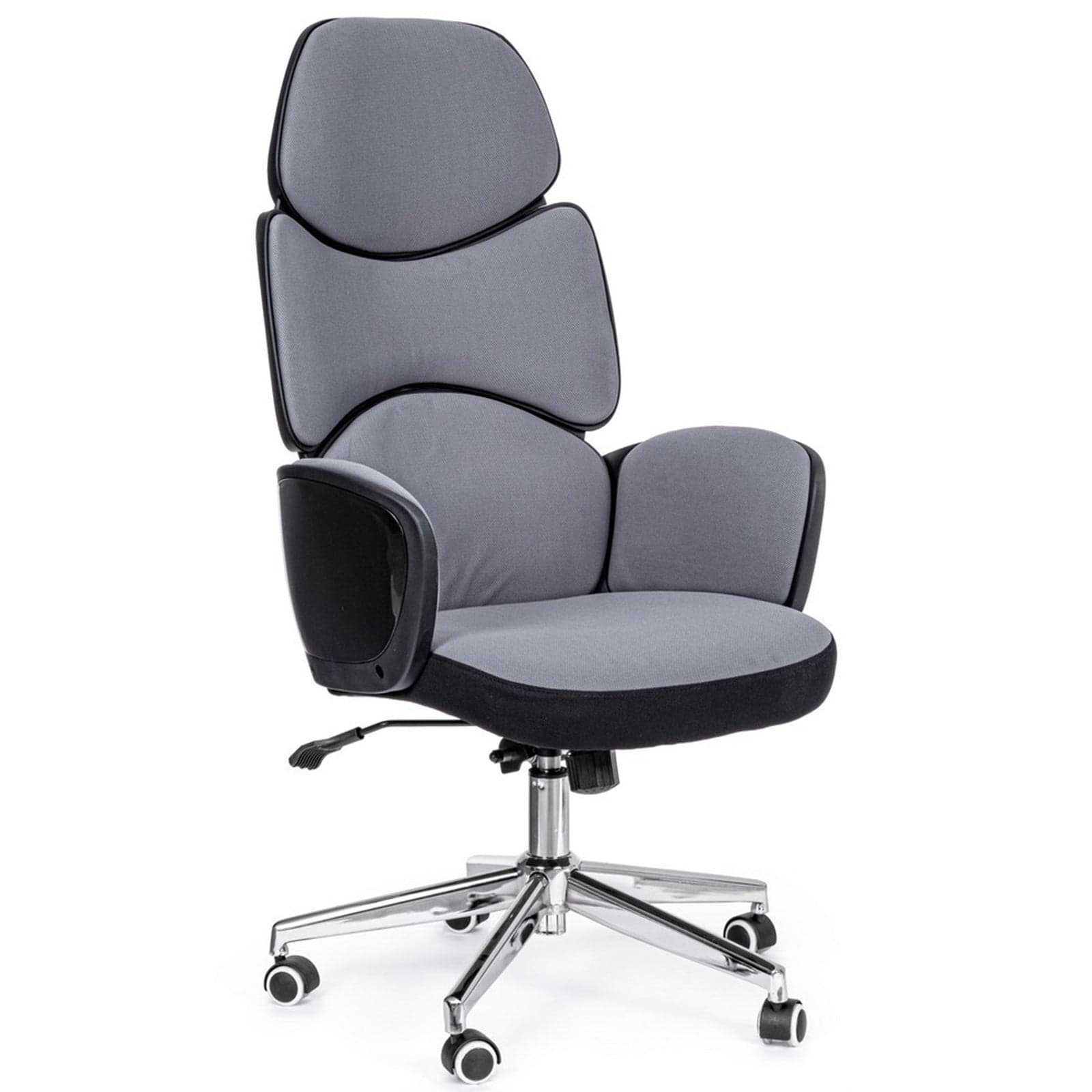 Sedia da ufficio Moderna ergonomica "Armstrong" presidenziale con poggiatesta in Sedie da scrivania Decor Space - Altamura, commercioVirtuoso.it