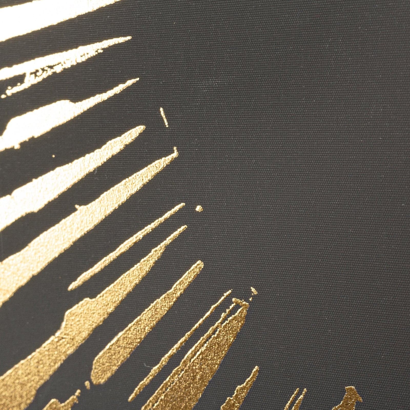 Quadro moderno Stampa su tela Oro su nero 83 X 122 cm minimalista bold in Poster e stampe Decor Space - Altamura, commercioVirtuoso.it