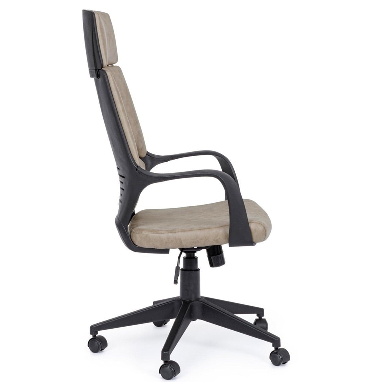 Sedia da ufficio ergonomica "Damon" presidenziale con braccioli in Sedie da scrivania Decor Space - Altamura, commercioVirtuoso.it