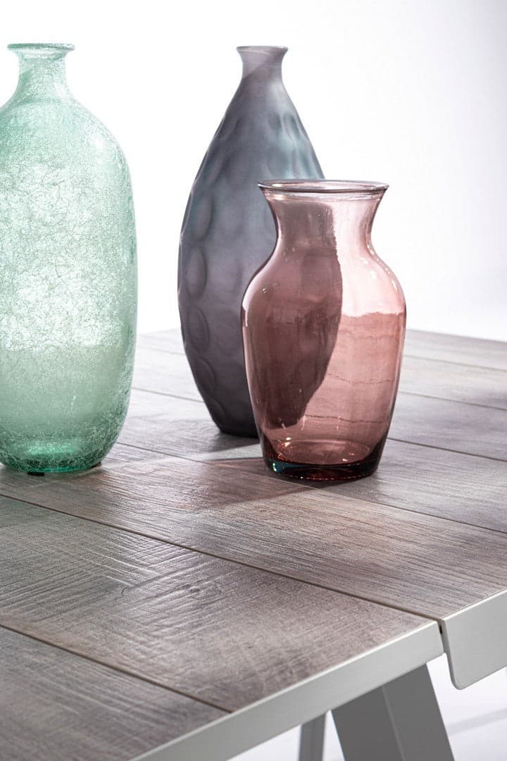 Tavolo allungabile "Krion" con struttura in alluminio, piano in ceramica, da 205 - 265 x 103 cm - 35