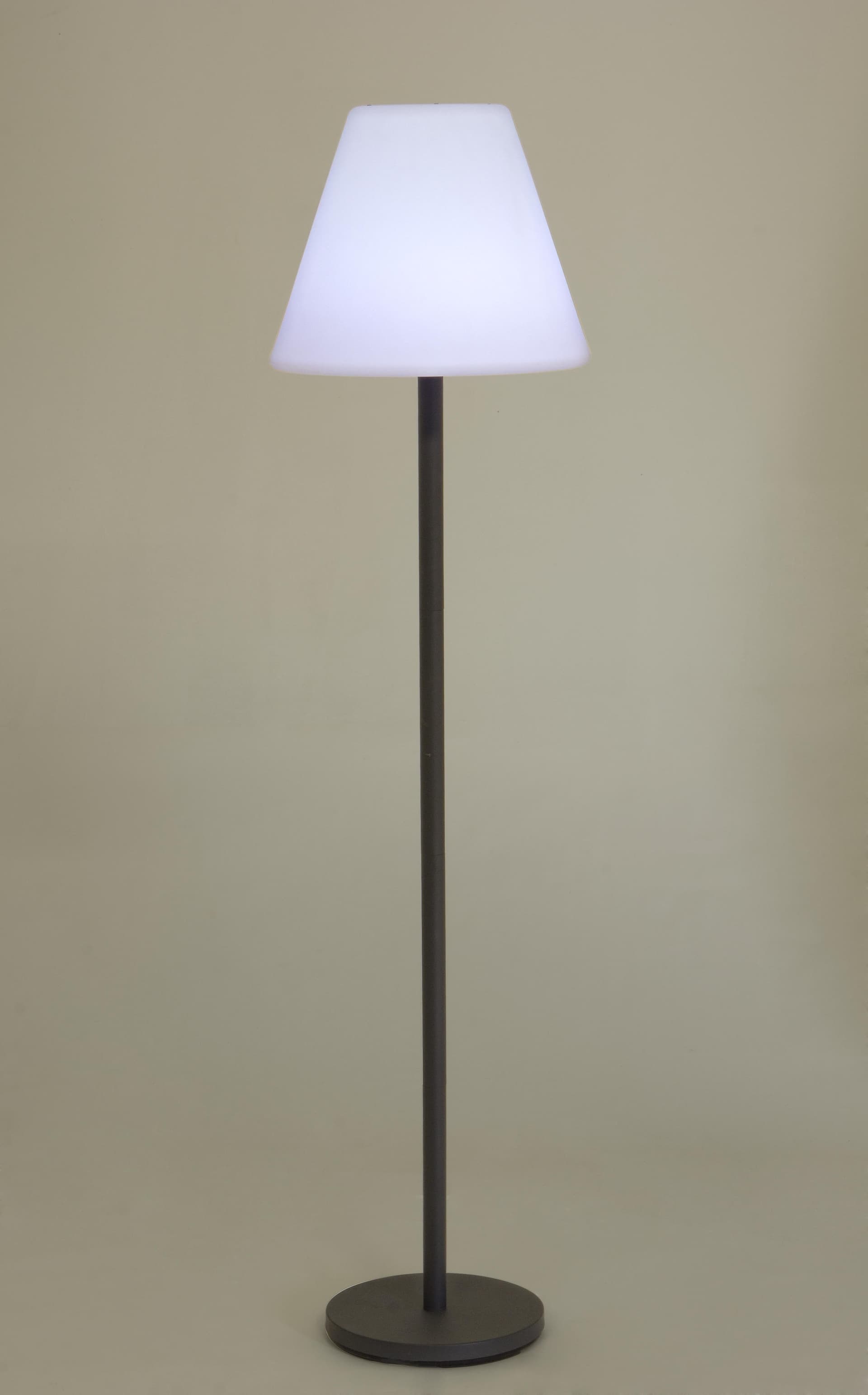 Piantana a led speaker in acciaio verniciato a poliestere per uso interno ed esterno Ø 40 a - h 170 cm in Lampade da terra Decor Space - Altamura, commercioVirtuoso.it