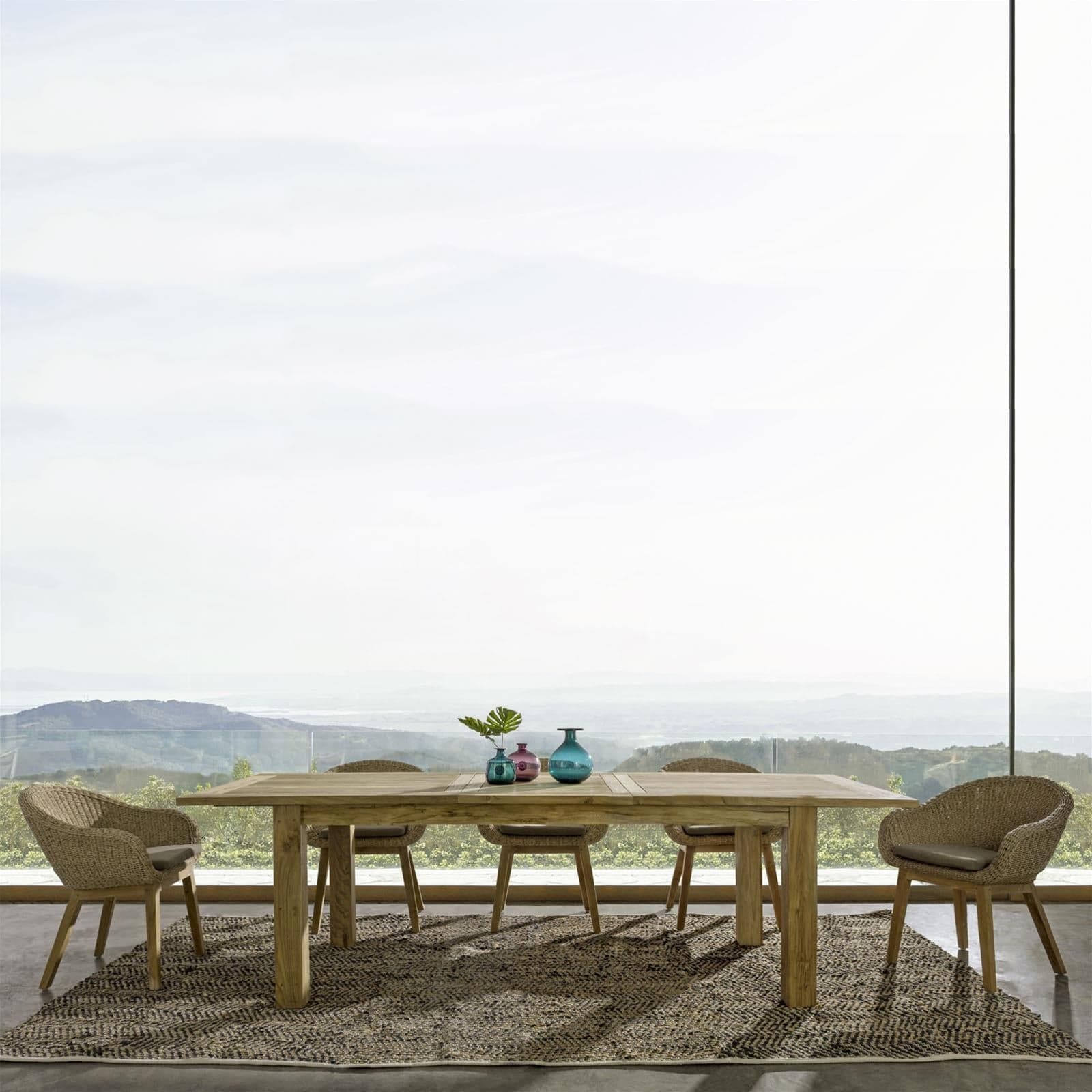 Tavolo allungabile "Montevideo" in legno di Teak Riciclato da giardino 200/260x100 cm Giardino e giardinaggio/Arredamento da giardino e accessori/Tavoli e tavolini/Tavoli standard Decor Space - Altamura, Commerciovirtuoso.it